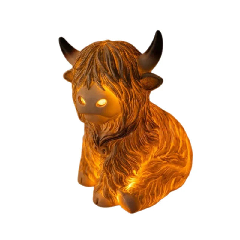đ„đź A hangulatos Highland Glow: Highland Cattle lĂĄmpa