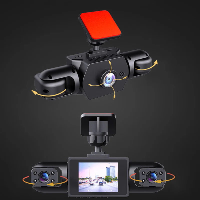 đ„360°-os autĂłkamera 4 lencsĂ©vel