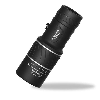 16x52-es monokuláris távcső optikai zoommal