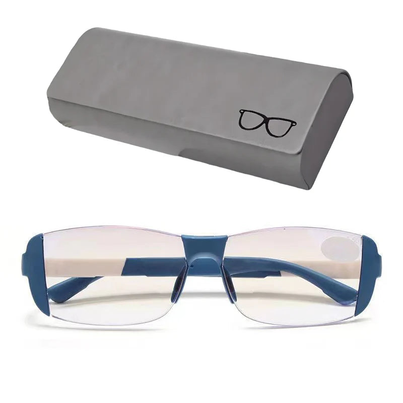 🕶️ Blue light-blocking, eye strain-reducing glasses – for both distance and close-up vision | 2-in-1