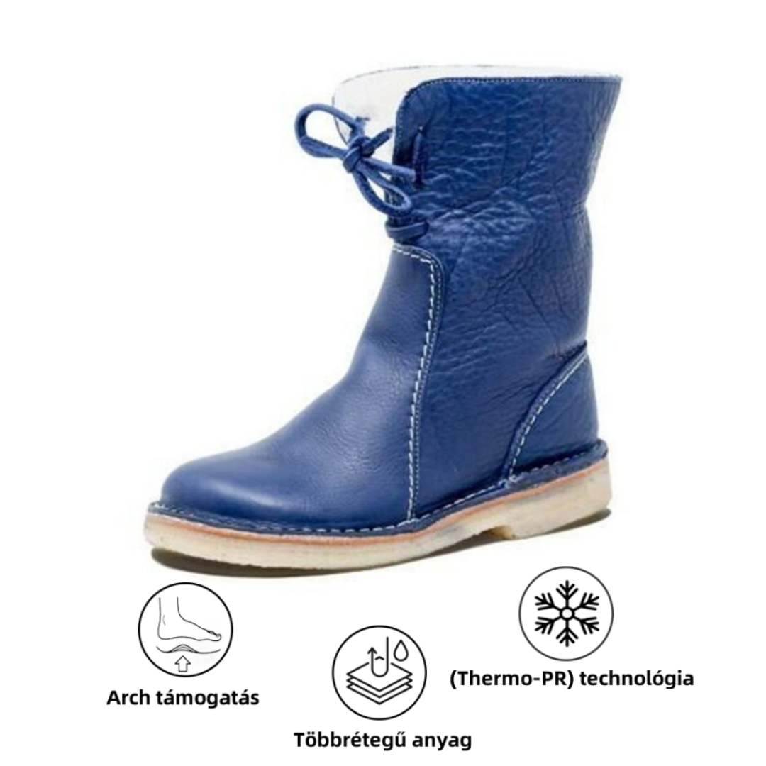 (❄️Utolsó nap, 70% kedvezmény) Ne maradj le! ⏰Kényelmes és meleg valódi gyapjú cipők, 💧vízálló és csúszásgátló, ✅lábboltozat-támasztással a lábfájdalom enyhítésére.