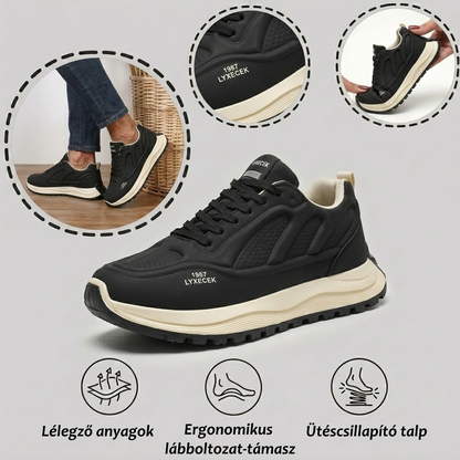 【⏰Utolsó nap, 70% kedvezmény! Ne maradj le!】Ergonómiailag tervezett ütéscsillapító ortopédiai cipők, ✅️bőr ortopédiai cipők kifejezetten európai férfiak számára.