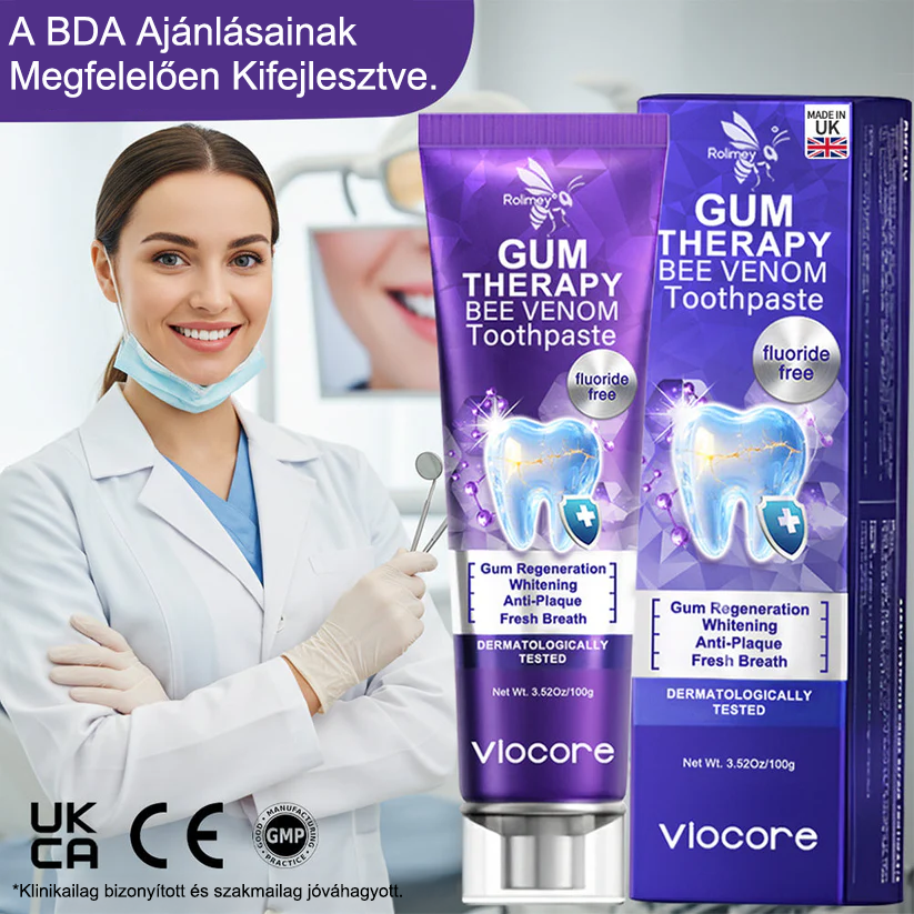 🌟Rolimey® VioCore fogkrém méhméreggel