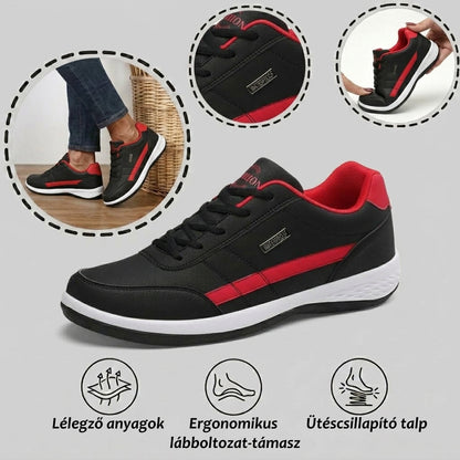 ⏰ Ma 70% kedvezmény – ne maradj le! Új férfi ortopéd cipő，vízálló és csúszásgátló 🦶 enyhíti a lábfájdalmat.