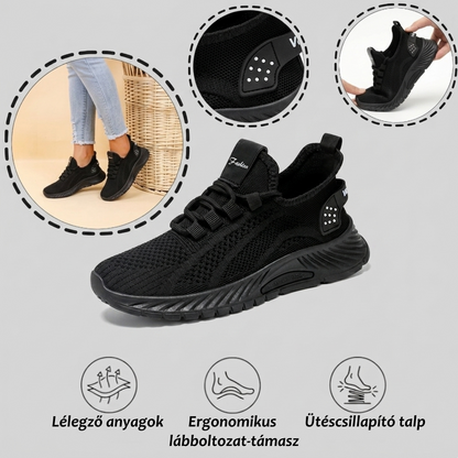 【⏰Utolsó nap, 70% kedvezmény! Ne maradj le!】Ergonómiailag tervezett ortopéd cipők ütéscsillapítással, ✅️Egészséges ortopéd cipők kifejezetten európai nők számára.