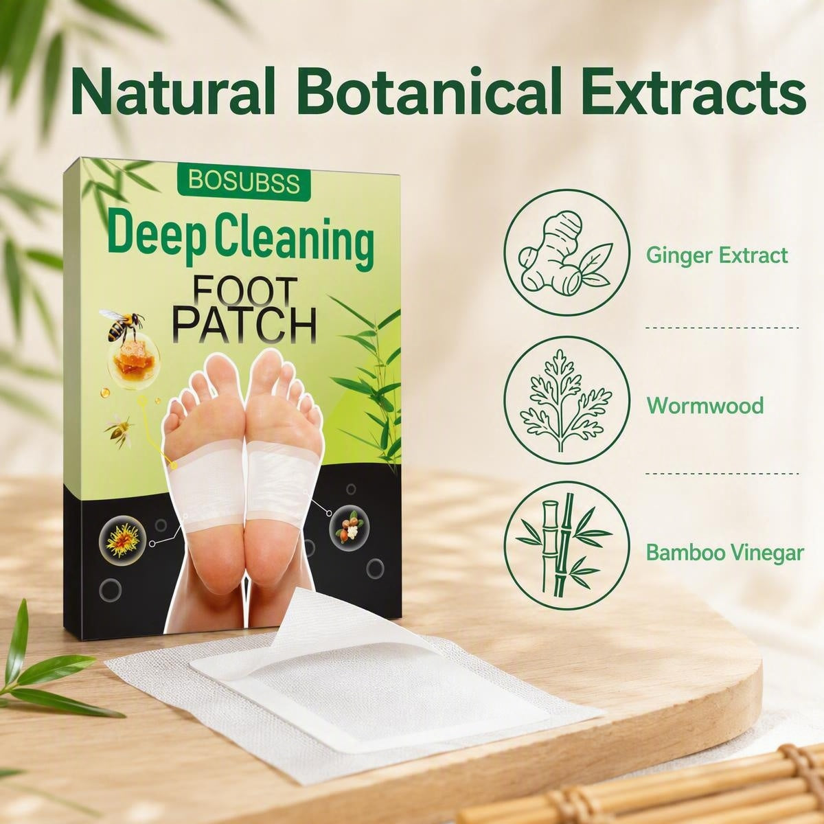Gyógynövényes, melegítő lábtapaszok