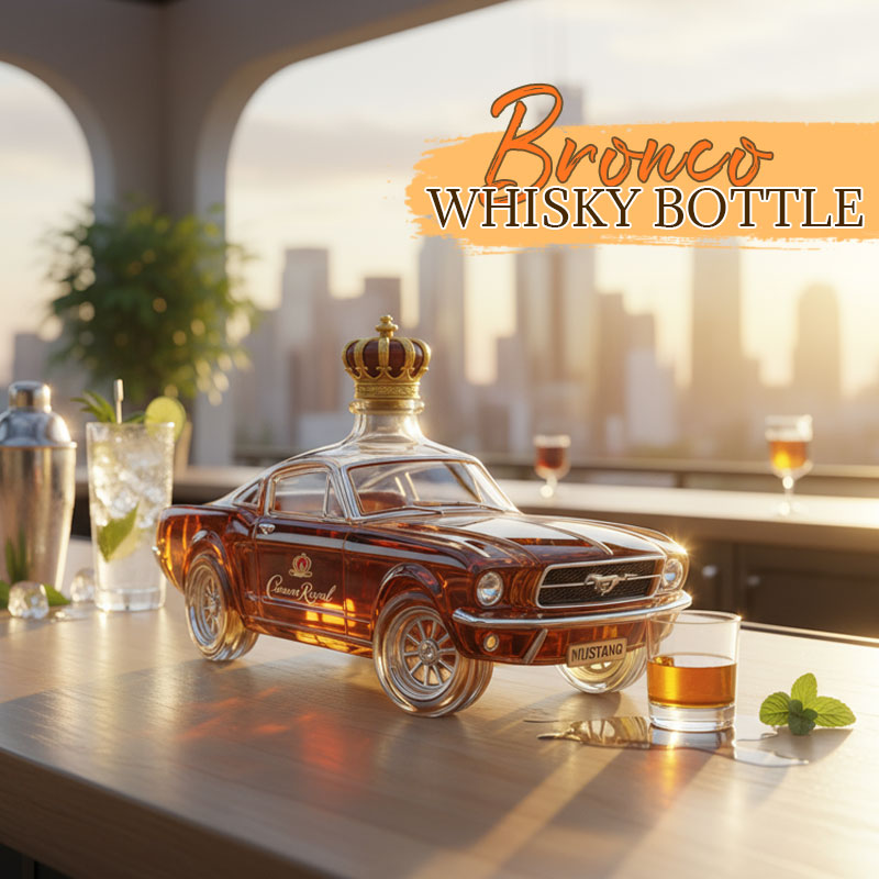 Bronco Whiskysüveg