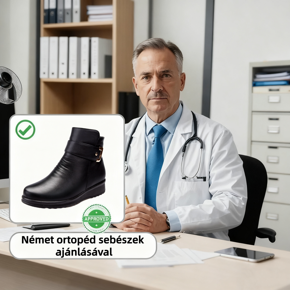 (❄️Utolsó nap, 70% kedvezmény) Ne maradj le! ⏰Kényelmes és meleg bőrcipők, 💧vízálló és csúszásgátló, ✅lábboltozat-támasztással a lábfájdalom hatékony enyhítésére.