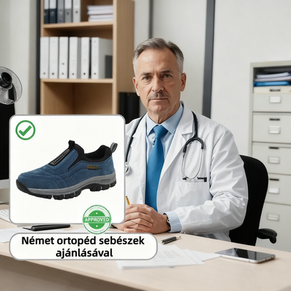 【⏰Utolsó nap, 70% kedvezmény! Ne maradj le!】Ergonómiailag tervezett ütéscsillapító ortopédiai cipők, ✅️bőr ortopédiai cipők kifejezetten európai férfiak számára.