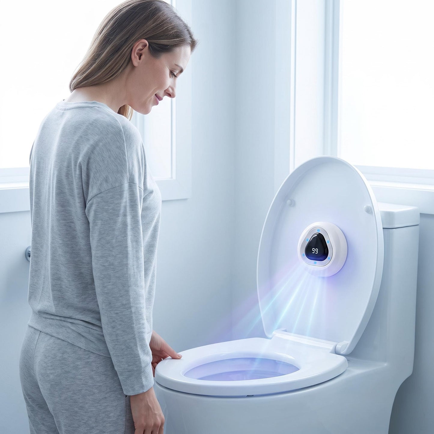 WC-hez való UV-fertőtlenítő