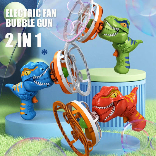 🎁✨ Elektromos buborékfújó gép lánccal - Folyamatos varázslatos élmény, lenyűgöző kilátás 🌿🦖