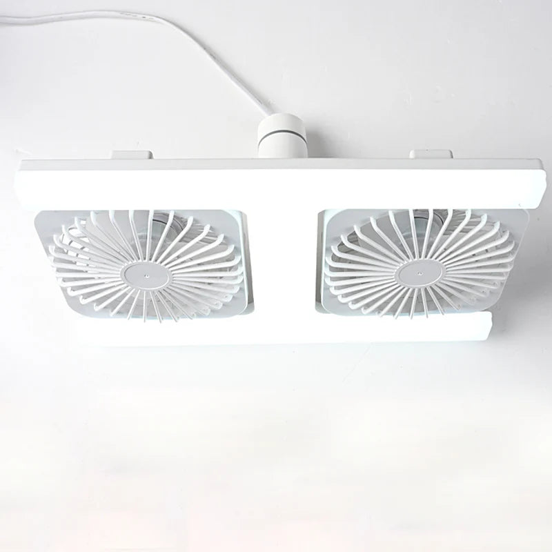 Modern LED mennyezeti ventilátor világítással 2 az 1-ben - távirányítóval ❄️💡🌀🏠