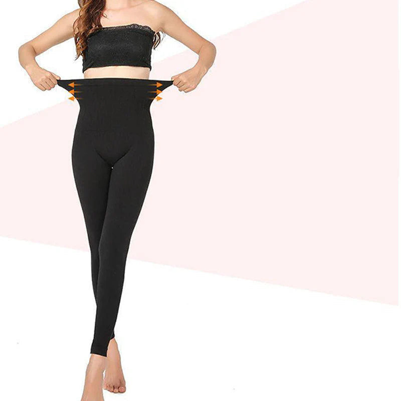 Női puha, testhezálló termikus leggings