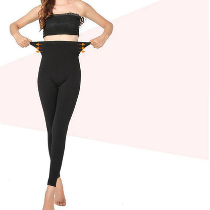 Női puha, testhezálló termikus leggings