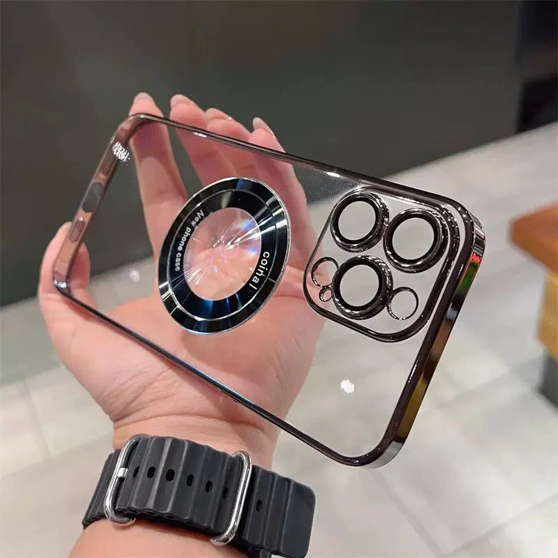 ✨Átlátszó mágneses tok iPhone-hoz