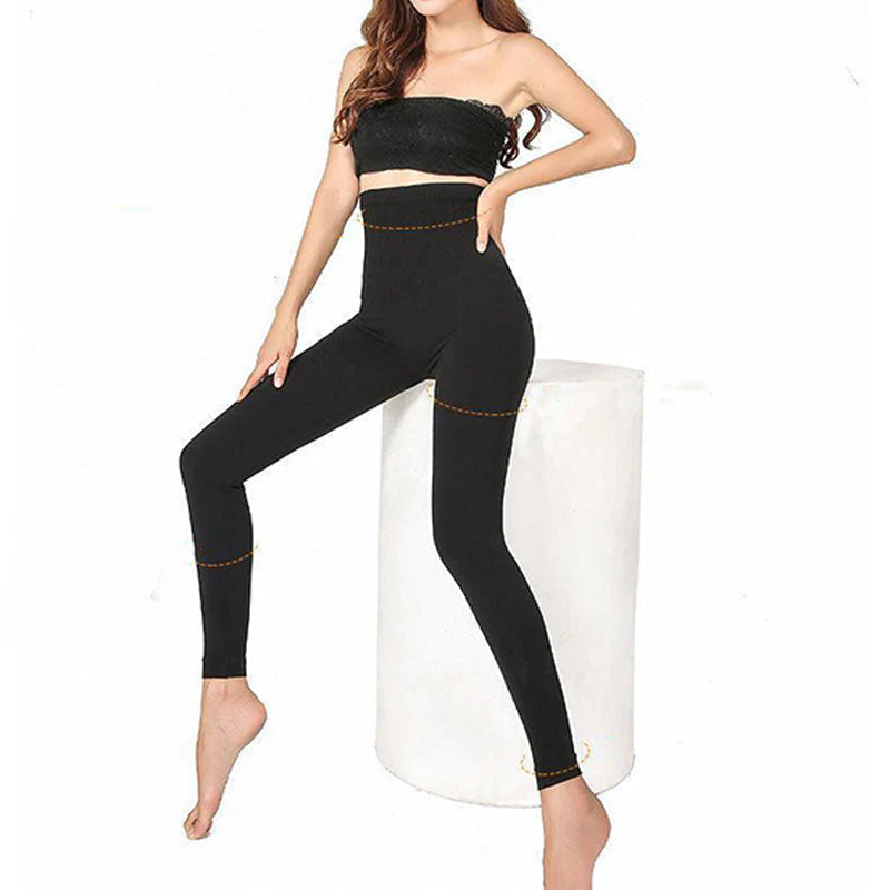 Női puha, testhezálló termikus leggings