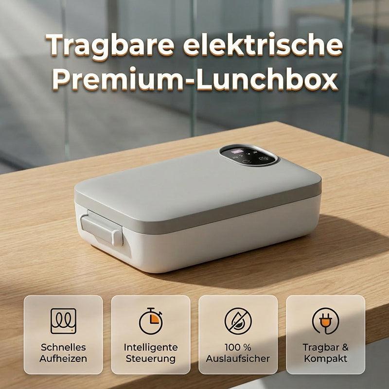 Hordozható, önmelegítő funkcióval rendelkező elektromos ételtartó