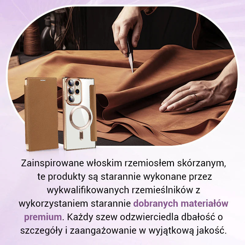 Új bőrtok Samsung mobiltelefonhoz
