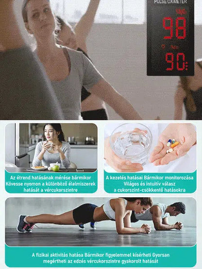 🔥Német Medisana pulzoximéter