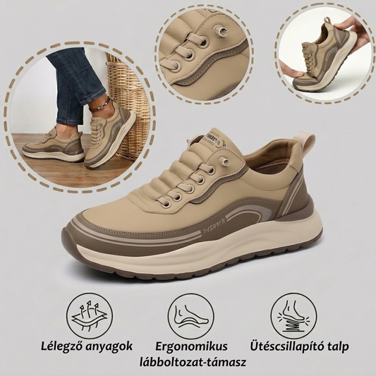 【⏰Utolsó nap, 70% kedvezmény! Ne maradj le!】Ergonómiailag tervezett ütéscsillapító ortopédiai cipők, ✅️bőr ortopédiai cipők kifejezetten európai férfiak számára.