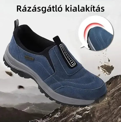 【⏰Utolsó nap, 70% kedvezmény! Ne maradj le!】Ergonómiailag tervezett ütéscsillapító ortopédiai cipők, ✅️bőr ortopédiai cipők kifejezetten európai férfiak számára.
