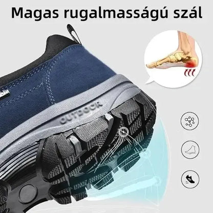【⏰Utolsó nap, 70% kedvezmény! Ne maradj le!】Ergonómiailag tervezett ütéscsillapító ortopédiai cipők, ✅️bőr ortopédiai cipők kifejezetten európai férfiak számára.