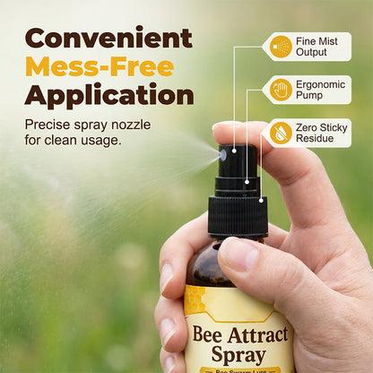 Természetes, kültéri méhcsalogató spray