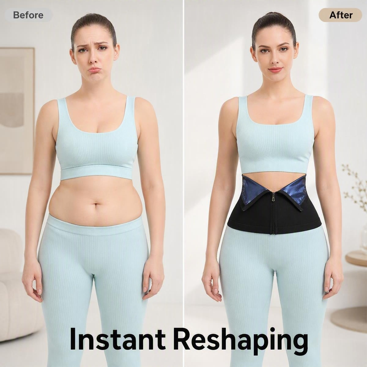 Fitness derékformáló öv