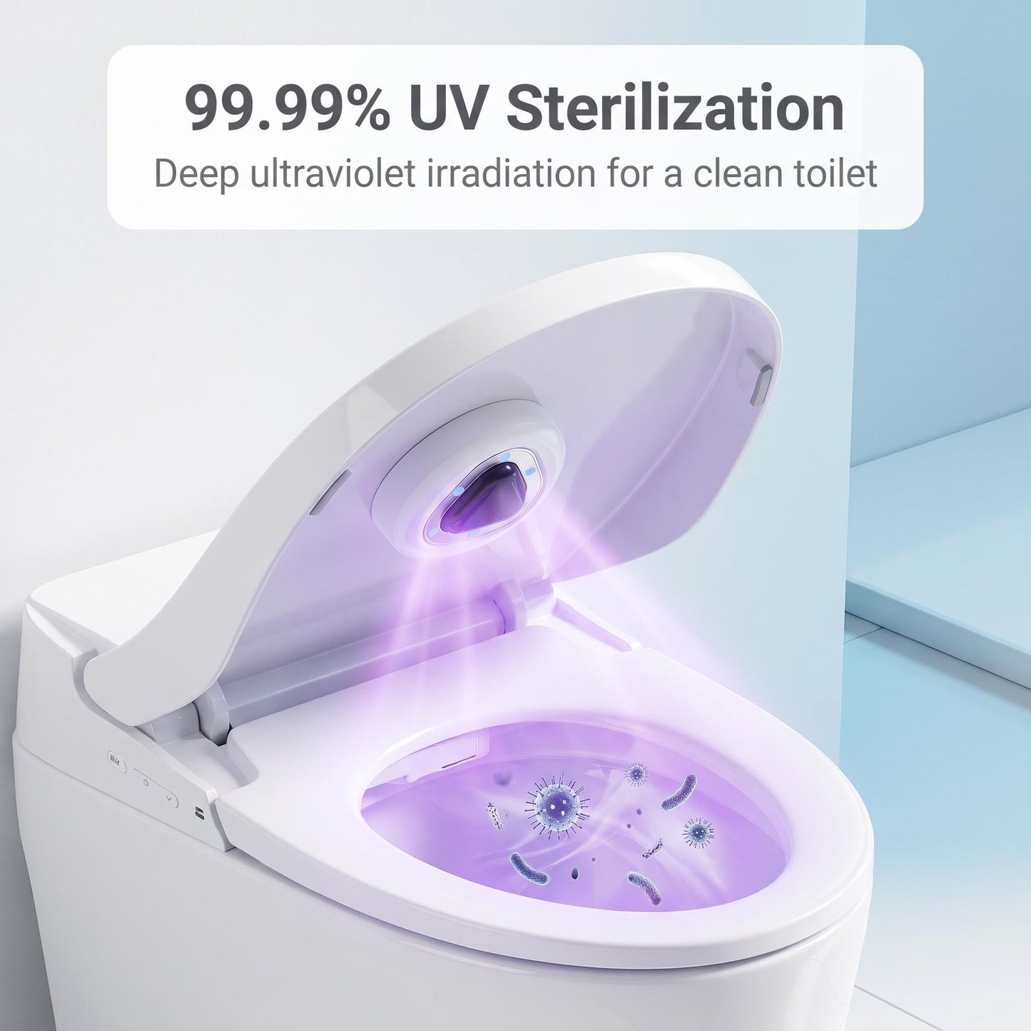 WC-hez való UV-fertőtlenítő