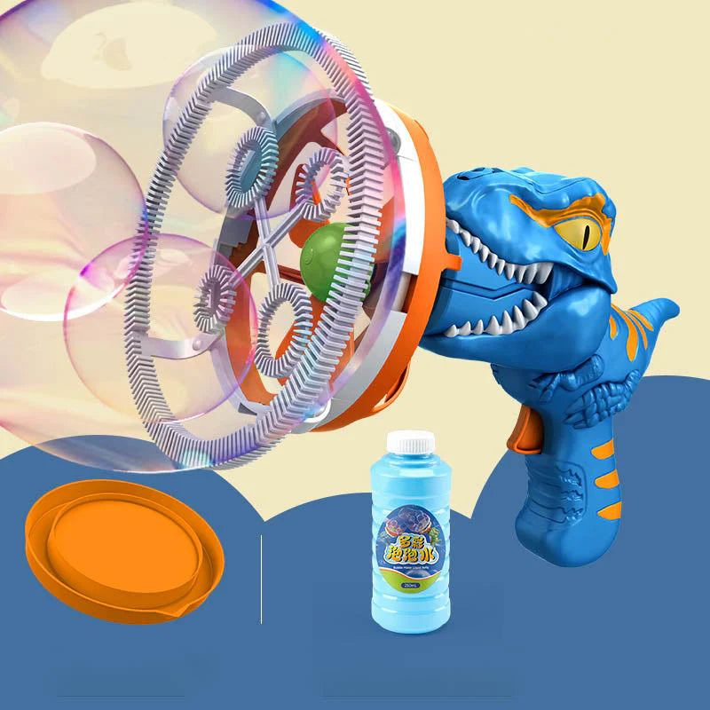 🎁✨ Elektromos buborékfújó gép lánccal - Folyamatos varázslatos élmény, lenyűgöző kilátás 🌿🦖