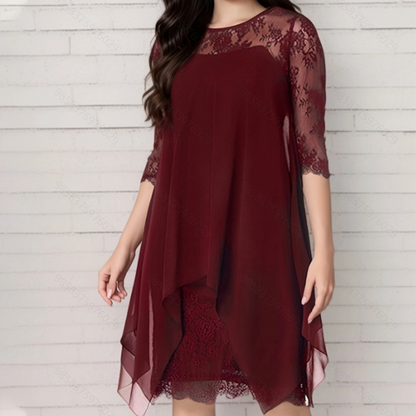 ✨Sifon csipke ruha nőknek