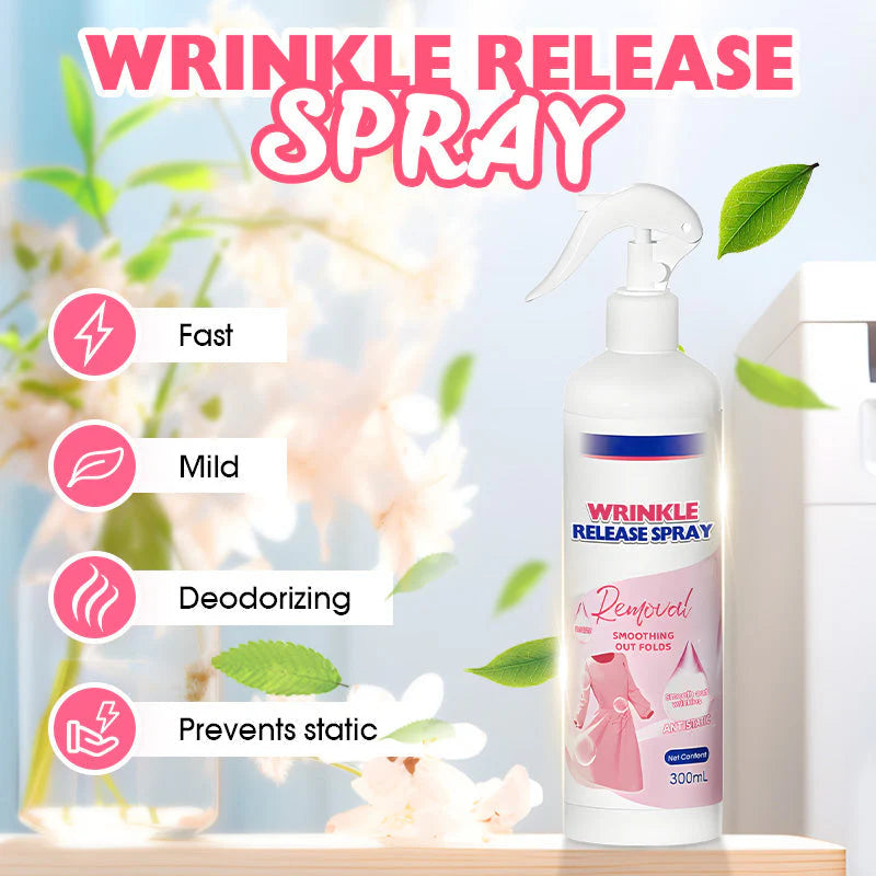 🌿💨 Ránctalanító spray kényes anyagokhoz