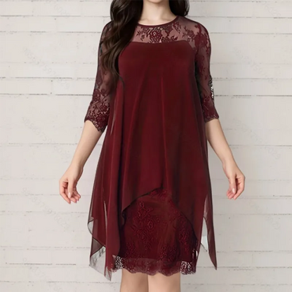 ✨Sifon csipke ruha nőknek