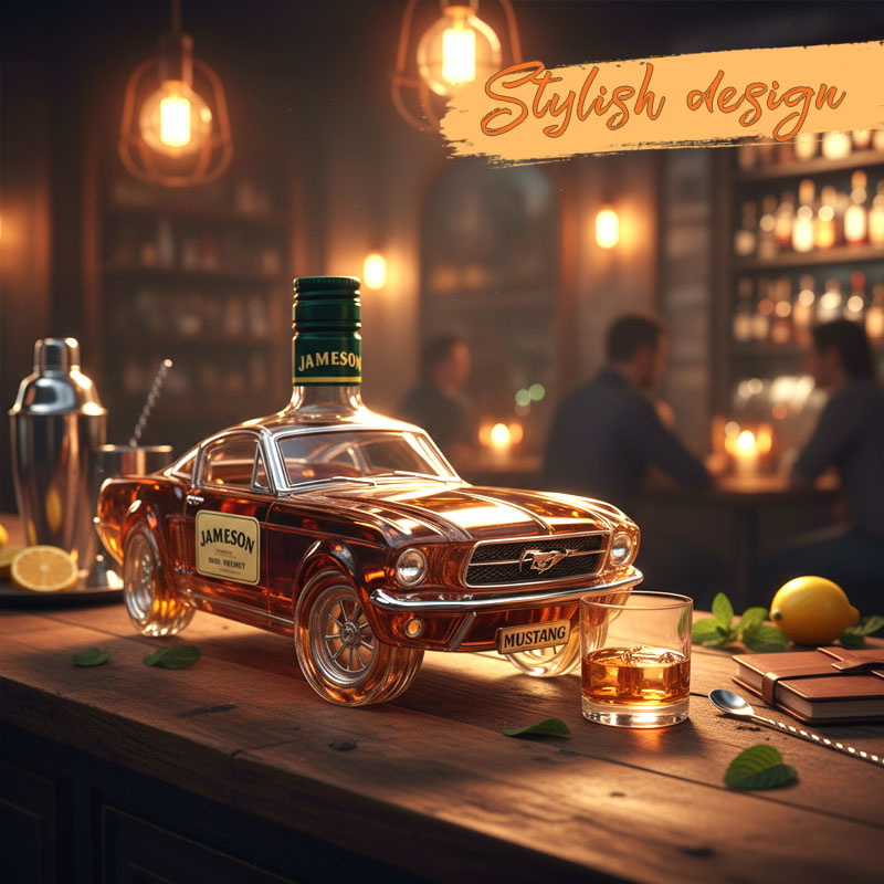 Bronco Whiskysüveg