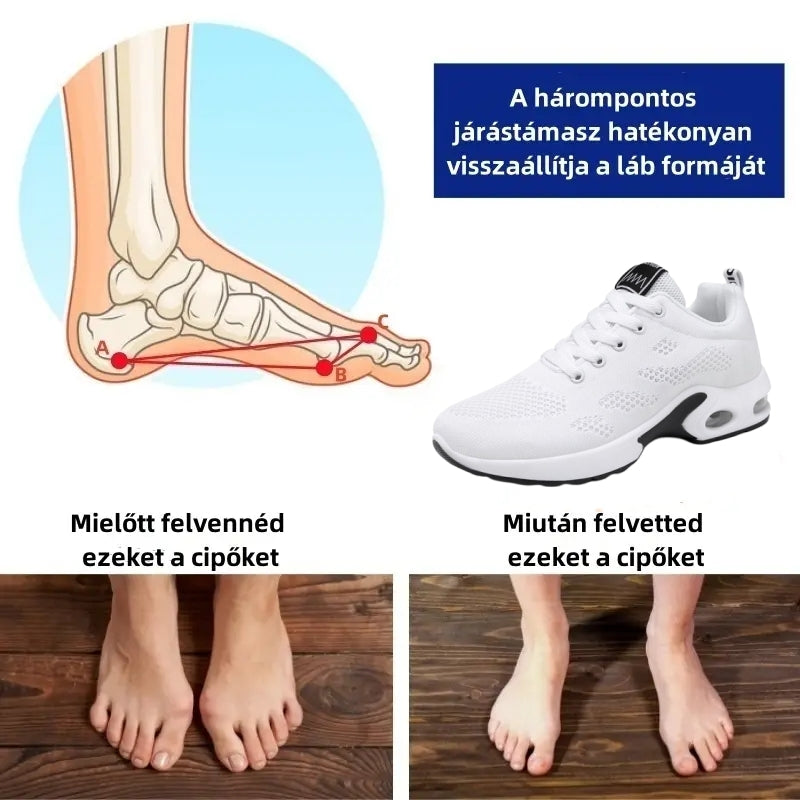 【⏰Utolsó nap, 70% kedvezmény! Ne maradj le!】Ergonómiailag tervezett ortopéd cipők ütéscsillapítással, ✅️Egészséges ortopéd cipők kifejezetten európai nők számára.