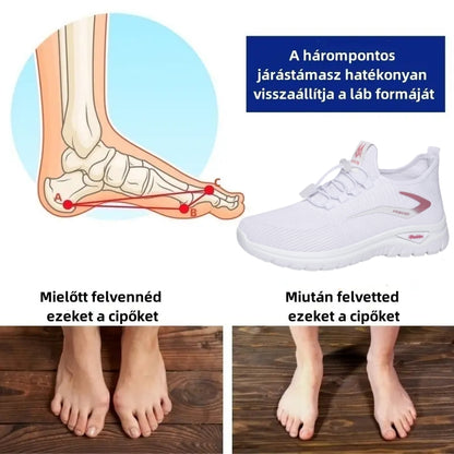 【⏰Utolsó nap, 70% kedvezmény! Ne maradj le!】Ergonómiailag tervezett ortopéd cipők ütéscsillapítással, ✅️Egészséges ortopéd cipők kifejezetten európai nők számára.