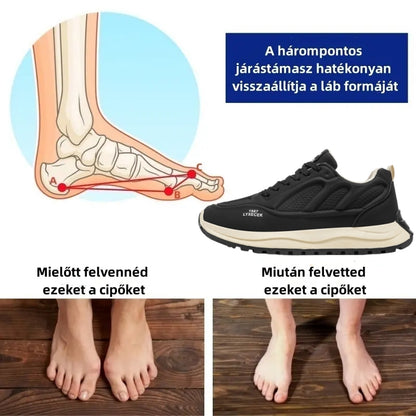 【⏰Utolsó nap, 70% kedvezmény! Ne maradj le!】Ergonómiailag tervezett ütéscsillapító ortopédiai cipők, ✅️bőr ortopédiai cipők kifejezetten európai férfiak számára.