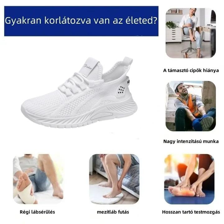 【⏰Utolsó nap, 70% kedvezmény! Ne maradj le!】Ergonómiailag tervezett ortopéd cipők ütéscsillapítással, ✅️Egészséges ortopéd cipők kifejezetten európai nők számára.