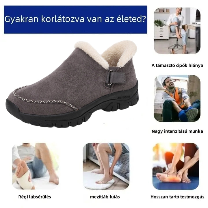 【⏰ Utolsó nap: 70% kedvezmény! Ne maradj le róla!】 Ergonomikus kialakítású és ütéselnyelő technológiával ellátott ortopéd cipők – ✅️ kifejezetten európai nők számára tervezve.