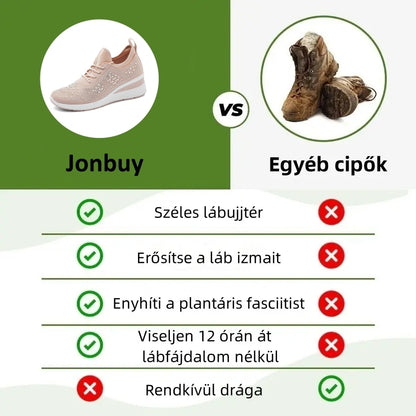 【⏰Utolsó nap, 70% kedvezmény! Ne maradj le!】Ergonómiailag tervezett ortopéd cipők ütéscsillapítással, ✅️Egészséges ortopéd cipők kifejezetten európai nők számára.